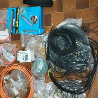 Visual fault finder + materiale fibra ottica