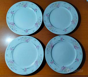 12 piatti Fine Porcelain China, come nuovi