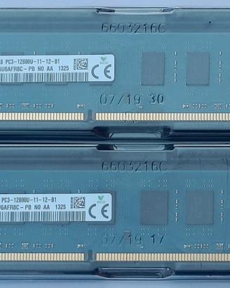 MEMORIE RAM SK Hynix –  2 X 8 GB DDR3 - 1600 MHz