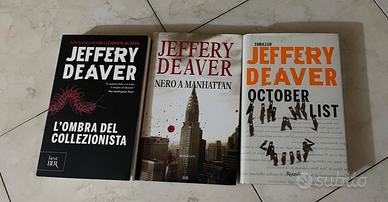 3 libri nuovi Jeffery Deaver