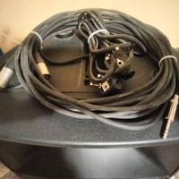 Casse monitor amplificate 3 ch