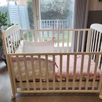 Culla Erbesi + Materasso + Paracolpi