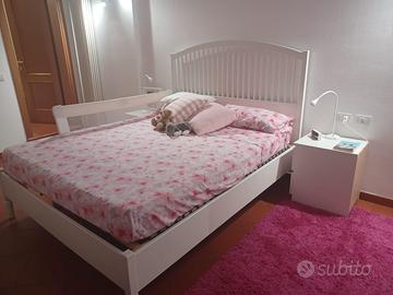 Letto Matrimoniale TYSSEDAL + cassettiera grande