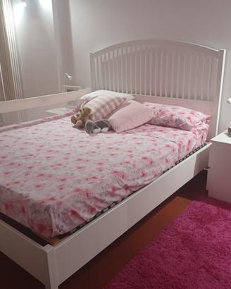 Letto Matrimoniale TYSSEDAL + cassettiera grande
