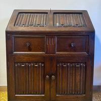 Scrittoio scrivania in legno