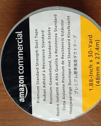 Nastro Americano Telato Grigio Amazon Nuovo