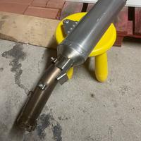 BMW gs 1200r scarico allumonio