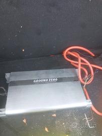 Amplificatore grond zero 1300 rms perfetto