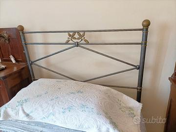 Letto in ferro 1 piazza e mezza 