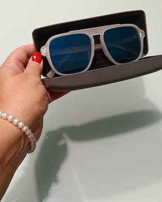 occhiali da sole "Escape" bianco 3UV