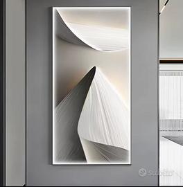 Quadro Moderno Minimal a Led (120x60)