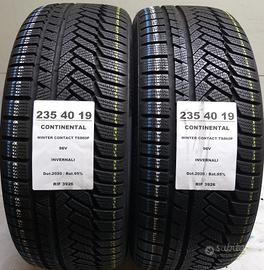 4 GOMME 235 40 19/265 35 19 CONTINENTAL INV RIF392