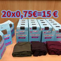 maxi lotto 20 paia collant golden lady soffio