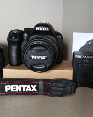 Pentax K-50 Kit come nuova
