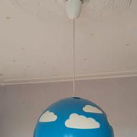 LAMPADARIO IKEA nuvole blu - RARO vintage