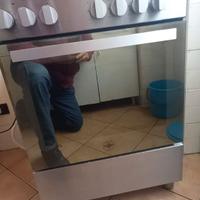 cucina a gas e figorifero