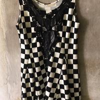 Vestitino Vintage bianco nero tg. L/XL