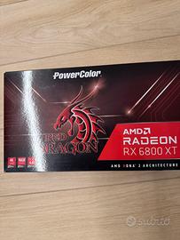Scheda Video AMD PowerColor RX 6800 XT  Red Dragon