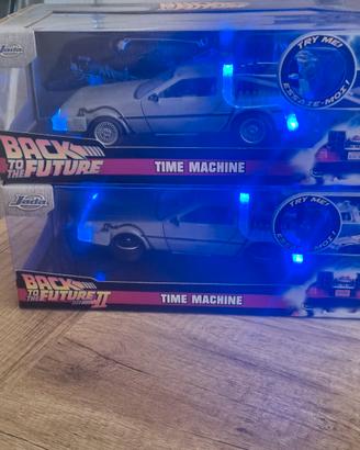 Delorean ritorno al futuro auto nr.1 e nr.2