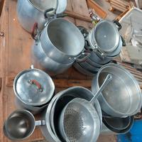 pentole di alluminio 