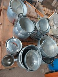 pentole di alluminio 