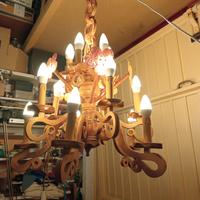 lampadario da taverna 