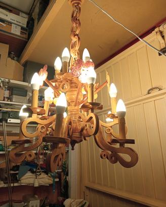 lampadario da taverna 