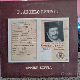LP vinile P.Angelo Bertoli "Eppur soffia"