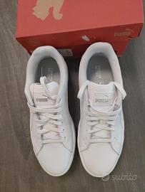 Scarpe puma pelle bianche