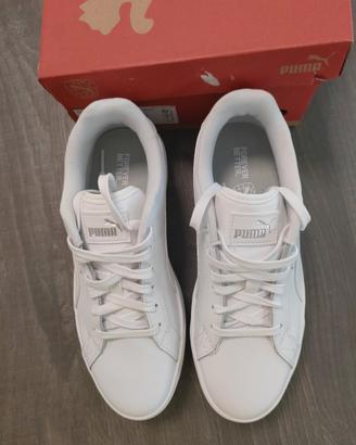 Scarpe puma pelle bianche