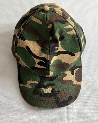 Cappello berretto militare mimetico regolabile