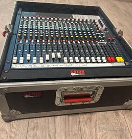 Mixer Soundcraft FX16II Lexicon effects + case