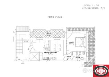 Appartamento di 74 m² con 2 locali e box auto a Mo