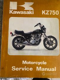 Manuale officina Kawasaki KZ750 Service Manual