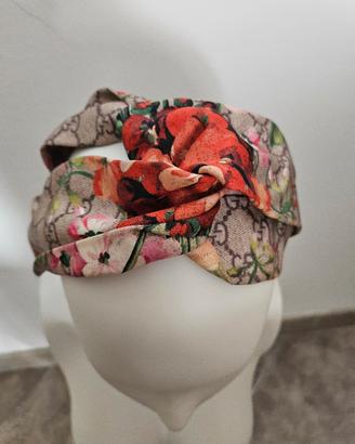 Fascia Capelli Gucci GG Blooms Seta
