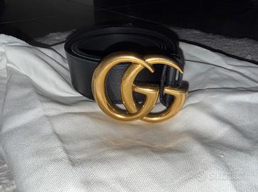 Cintura Gucci marmont large misura 80 cm