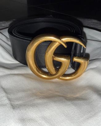 Cintura Gucci marmont large misura 80 cm