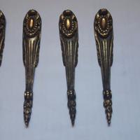 Decori  per Mobili  antichi Fregi in bronzo n ° 4 