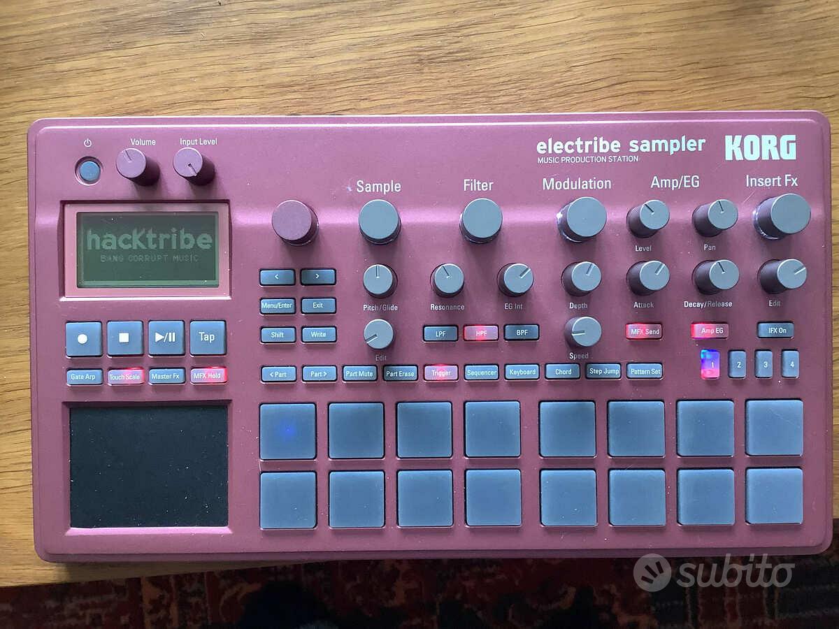 Korg electribe2 でかき hack tribeファームウェア 