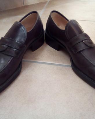 scarpe uomo tg.43 pelle/cuoio