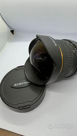 Samyang 8mm f/3.5 Fisheye per Canon EF