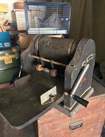 Ciclostile manuale vintage, duplicatore di docs
