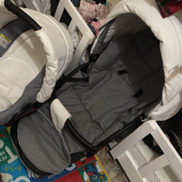 Passeggino bianco trio