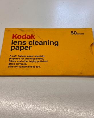 KODAK LENS CLEANING PAPER - 50 FOGLI