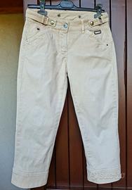 Pantaloni tg 42 Tru Trussardi Beige Chiaro 3/4