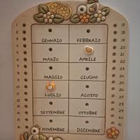 THUN originale calendario perpetuo 