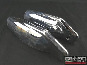 Parasteli cromati ducati hypermotard 796 1000 1100