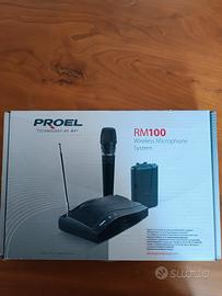 Microfono wireless Proel RM100 