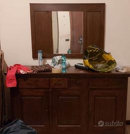 Mobile con specchio arte povera 