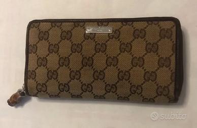 Portafoglio Gucci vintage da donna in pelle
